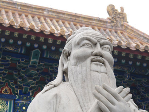 Confucius statue Confucius statue